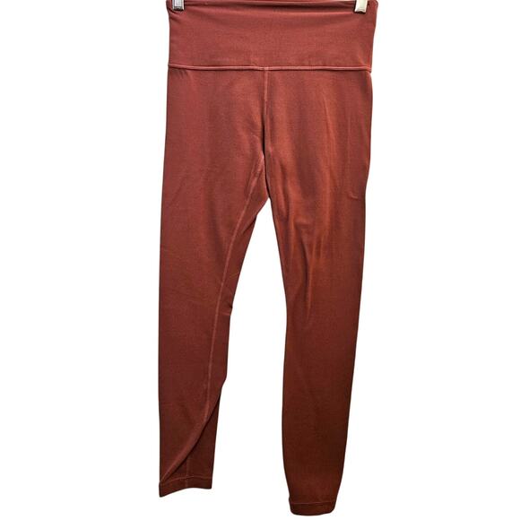 Athleta Ranier Tights Leggings Size XS Mauve Active Wear Running Work Out - Picture 1 of 8